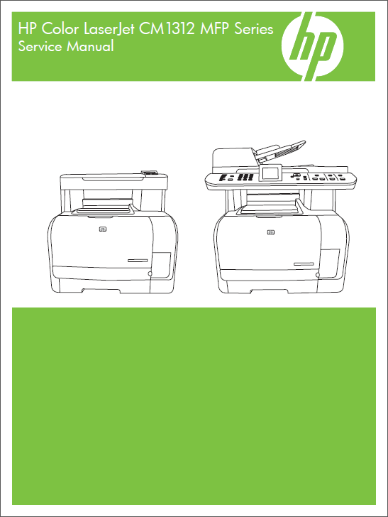 HP Color LaserJet CM1312 MFP Service Manual-1